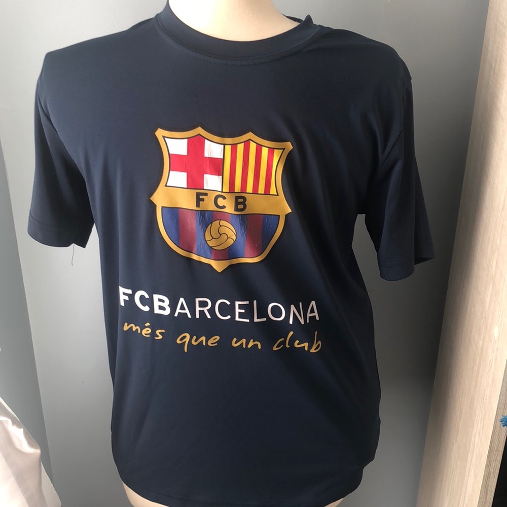 FC Barcelona crest warm-up jersey shirt